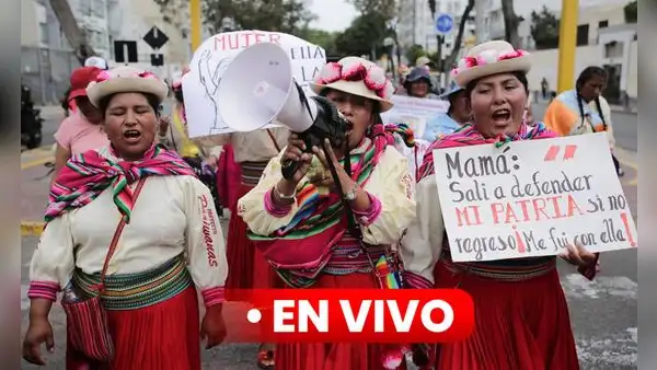 Día de la Mujer (8M) EN VIVO: PNP despeja a manifestantes del Palacio de Justicia con bombas lacrimógenas