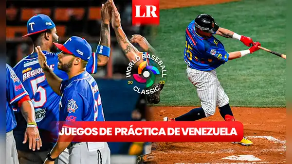 ¿Cuáles son los juegos de práctica de Venezuela antes del Clásico Mundial de Béisbol 2023?