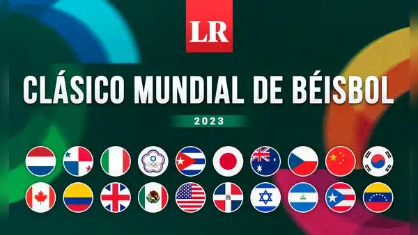 Clásico Mundial de Béisbol 2023: calendario, grupos y formato del torneo