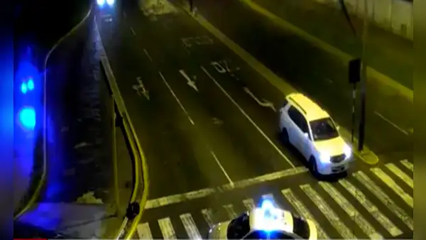 Surco: delincuentes que huían en moto tras robar volaron al ser interceptados por serenazgo