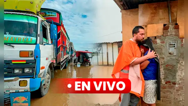 Lluvias en el norte EN VIVO: desborde de ríos, reportes de desaparecidos y último minuto del ciclón Yaku