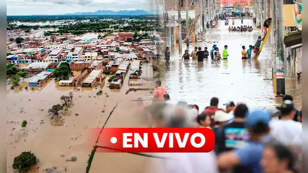 Lluvias en el norte EN VIVO: declaran emergencia en más distritos de Piura, La Libertad, Lambayeque y Cajamarca