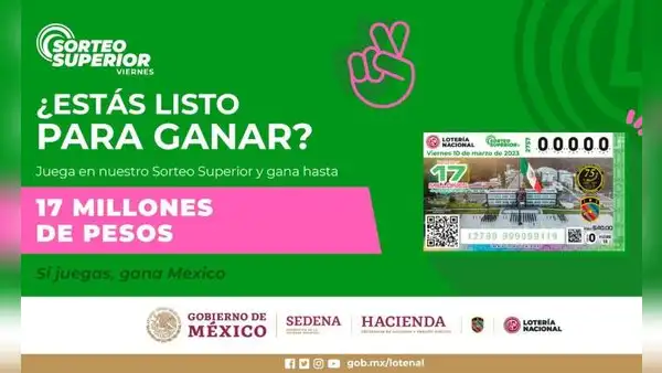 Sorteo Superior: Resultados de la Lotería Nacional HOY, 10 de marzo EN VIVO