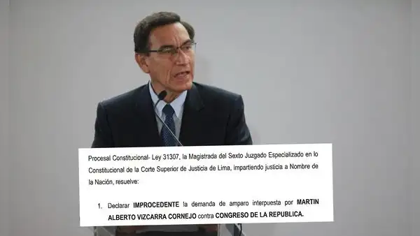 Martín Vizcarra: Poder Judicial rechaza amparo del expresidente para anular inhabilitación de 10 años