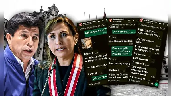 Pedro Castillo: estos son los chats de WhatsApp que demuestran plan de espionaje contra la Fiscalía