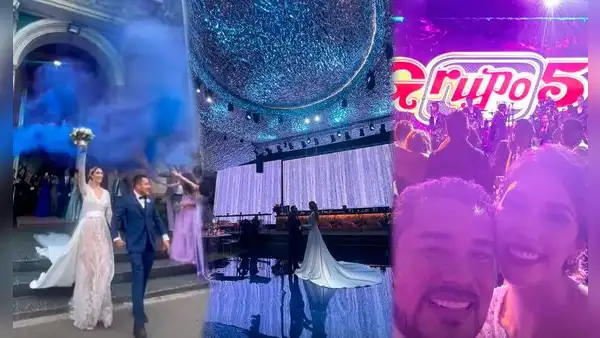 Alexander Blas, 'el Príncipe de Gamarra', se casó con Pamela Marrache: así fue su lujosa boda