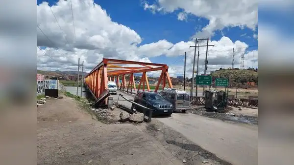 Aimaras dan tregua y se regulariza el tránsito por el puente internacional de Ilave en Puno