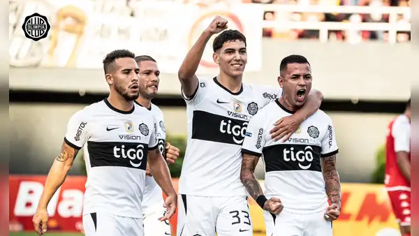 Olimpia venció 2-1 a General Caballero por el Torneo Apertura de Paraguay
