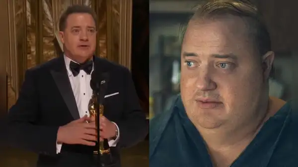 Brendan Fraser se quiebra al recibir el oscar como mejor actor: "Las cosas no me cayeron fácilmente"