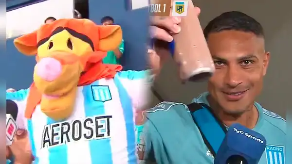 Guerrero le respondió a hincha vestido de tigre que lo fue a ver: "Te voy a mandar una agüita"