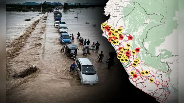 Ciclón Yaku EN VIVO: río Chillón a punto de desbordarse a la altura de Puente Piedra