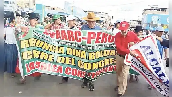 Protesta contra Dina Boluarte se traslada al sur de Lima