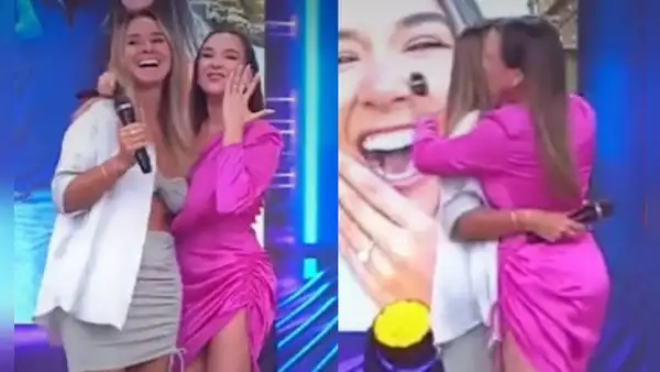 Ale Fuller presenta a su madre en vivo en "MQM" y sorprenden por su gran parecido