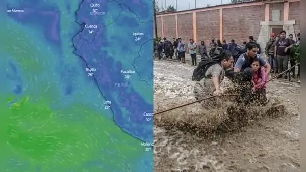 Ciclón Yaku en tiempo real: ¿dónde se encuentra el fenómeno en la costa peruana?