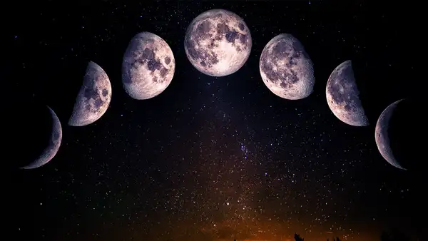 ¿Cómo se veía la Luna cuando nací y qué significa cada fase?