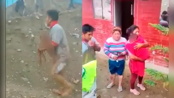 Jicamarca: vecinos rescatan a niño que fue arrastrado por huaico en SJL