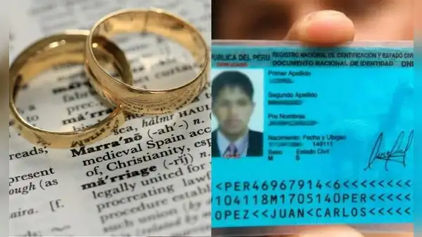 Si estás casado, pero apareces como soltero en tu DNI, ¿qué trámites no podrás realizar?
