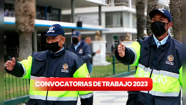 ¡Para personas con secundaria! Municipalidad de Ancón ofrece trabajo con sueldos de 1.500 soles