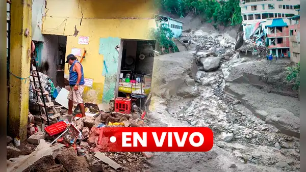 Lluvias en el norte EN VIVO: 2 personas desaparecidas tras deslizamientos en Piura