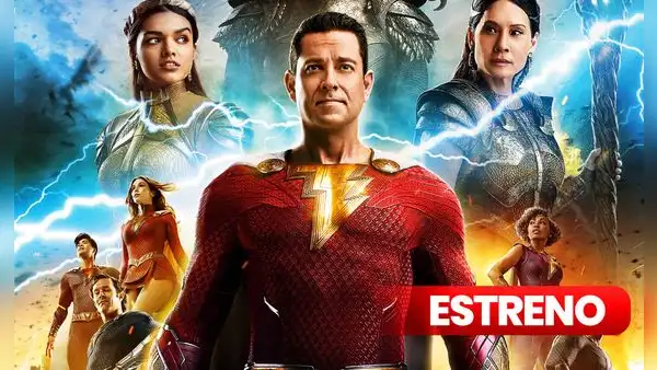 VER “Shazam 2” ONLINE: ¿cuándo y dónde se estrena la película de DC con Zachari Levi vía STREAMING?