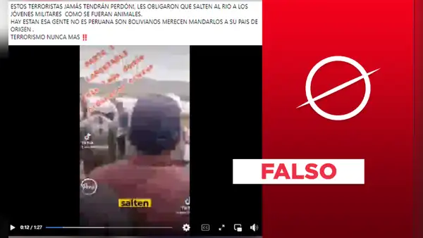 Puno: video no prueba que militares fueron obligados a entrar al río Ilave por comuneros