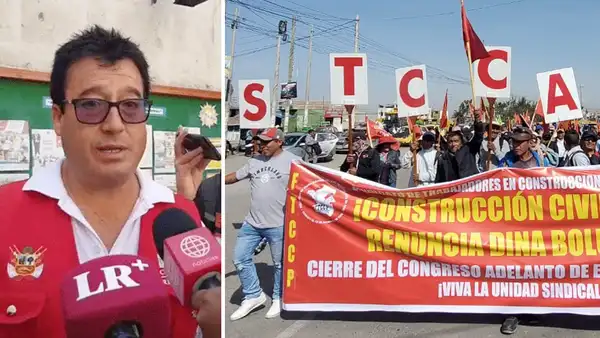 "Los ociosos están en el Congreso": sindicato de obreros de Arequipa al congresista Edwin Martínez
