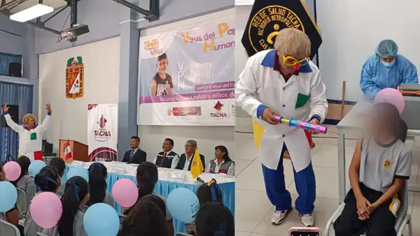 Inició campaña de vacunación contra el virus de papiloma humano en Tacna