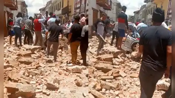 Fuerte sismo de 6.5 en Ecuador: primeras imágenes del temblor que sacudió al país
