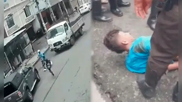 Hombre atropella con su camión a delincuente que intentaba huir tras robar en un restaurante