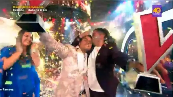 "La voz Perú": Luis Manuel se corona como ganador de la sexta temporada del programa