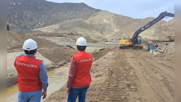 La Libertad: Contraloría verifica avance de rehabilitación de canal madre de Chavimochic