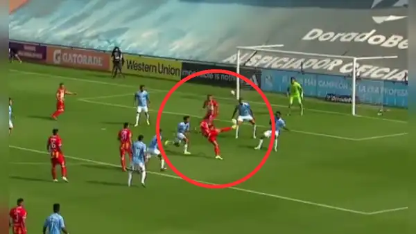 Grau madruga a Cristal con un golazo: Fernando Márquez le pegó de tijera y marcó el 1-0