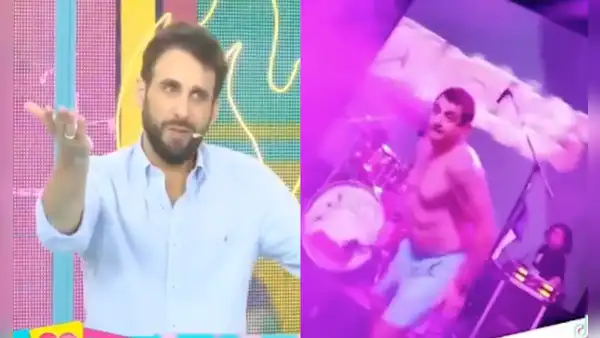 Rodrigo González se burló de la caída de Sergio Galliani durante su concierto: “Se tuvo mucha fe”