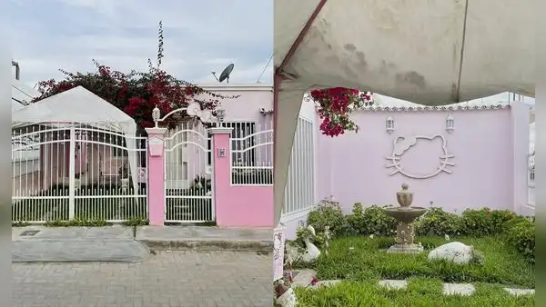 Hello Kitty en Chiclayo: casa se hace viral por fachada con la temática del popular personaje