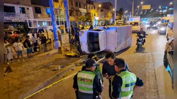 Comas: furgoneta arrolló y causó muerte de joven que ayudaba a su padre como soldador ambulante