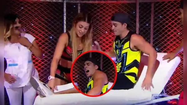 ¿Venganza? Ducelia Echevarría le depila la pierna en vivo a su exsaliente Piero Arenas