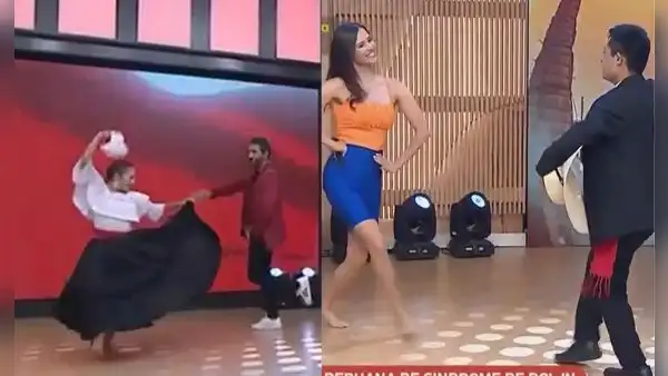 Fernando Díaz y Maju Mantilla sorprenden al público al bailar marinera en vivo