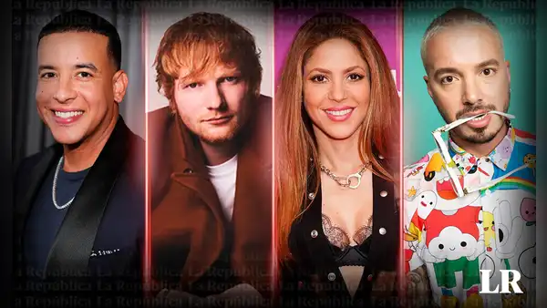 Ed Sheeran alista colaboraciones con Shakira, J Balvin, Daddy Yankee y Pharrell Williams