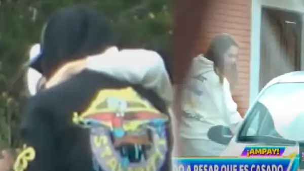 ¡Ampay! Jossmery Toledo y Paolo Hurtado son captados besándose, pese a que el jugador es casado