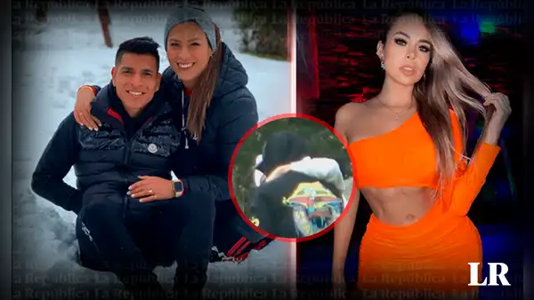 ¡Ampay! Jossmery Toledo y Paolo Hurtado son captados besándose pese a que el jugador es casado