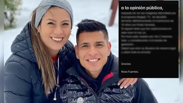 Esposa de Paolo Hurtado anuncia separación del futbolista tras AMPAY con Jossmery Toledo