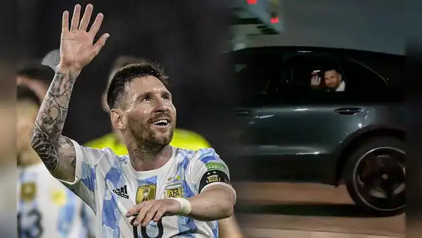 ¡Locura en Argentina! La viral escena de Messi en una carretera: encuentra a un hincha y lo saluda