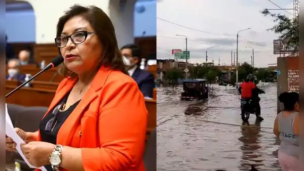 Congresista fujimorista llevó a su hijo con su novia en helicóptero de ayuda a damnificados en Piura