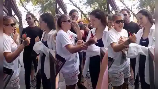 ¡Emotivo!: Rosalía y su gran gesto con seguidora que la esperaba en los exteriores de su hotel