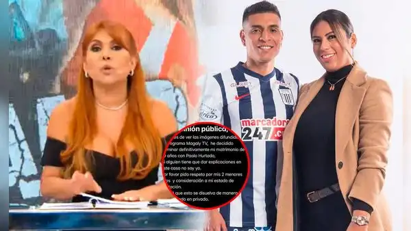 Magaly aplaude a Rosa Fuentes por decidir divorciarse de Hurtado tras ampay: "Tengo que elogiarla"