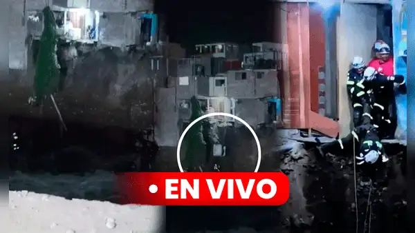 Huaicos en Lima EN VIVO: rescatista golpeado por congeladora no sufrió fracturas y se encuentra estable