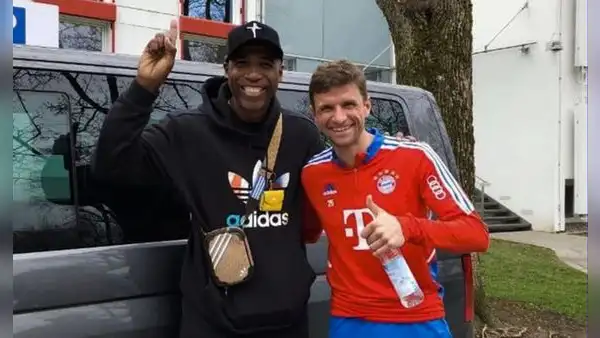 ¡'Cuto' Guadalupe y Thomas Müller juntos! El más grande 'crossover' en la previa del Perú vs. Alemania