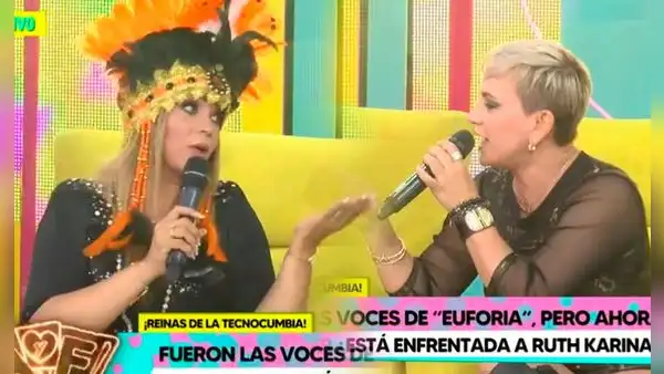 Ruth Karina y Ana Kohler protagonizan tenso momento en entrevista: tuvieron que separarlas