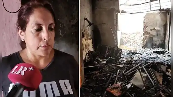 San Miguel: incendio consume casa y familia pide ayuda tras perderlo todo