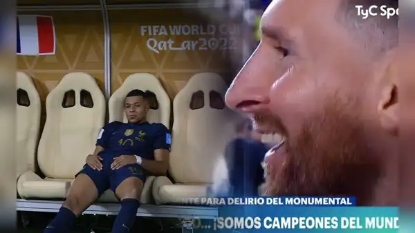 Messi y su provocador canto en el festejo de Argentina: “Un minuto de silencio... para Francia”